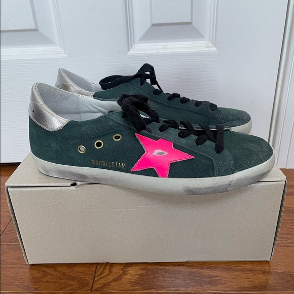 Golden Goose Superstar Petrol Fuschia Women’s 39 - Picture 4 of 8
